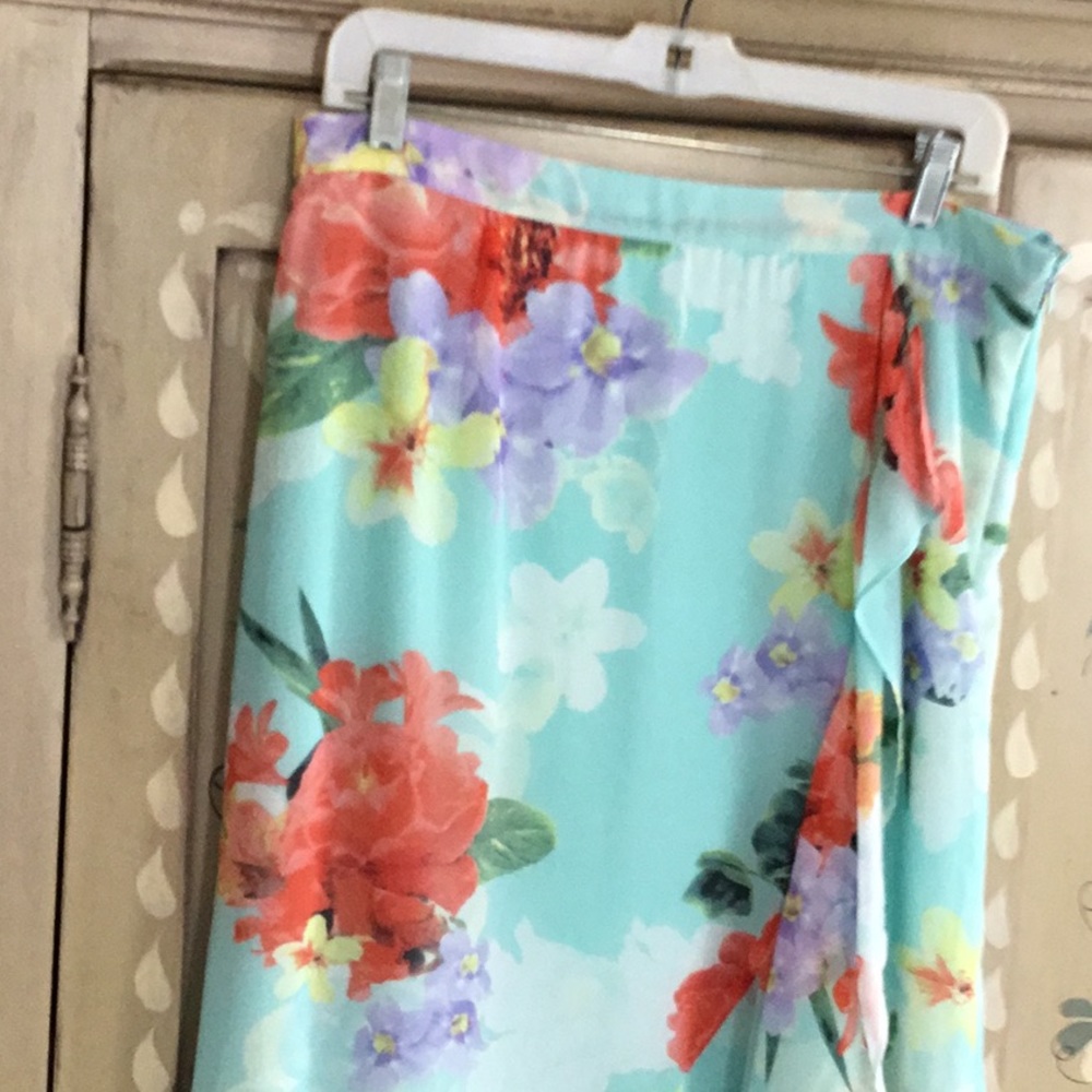 Flouncy bright summer skirt by Calvin Klein